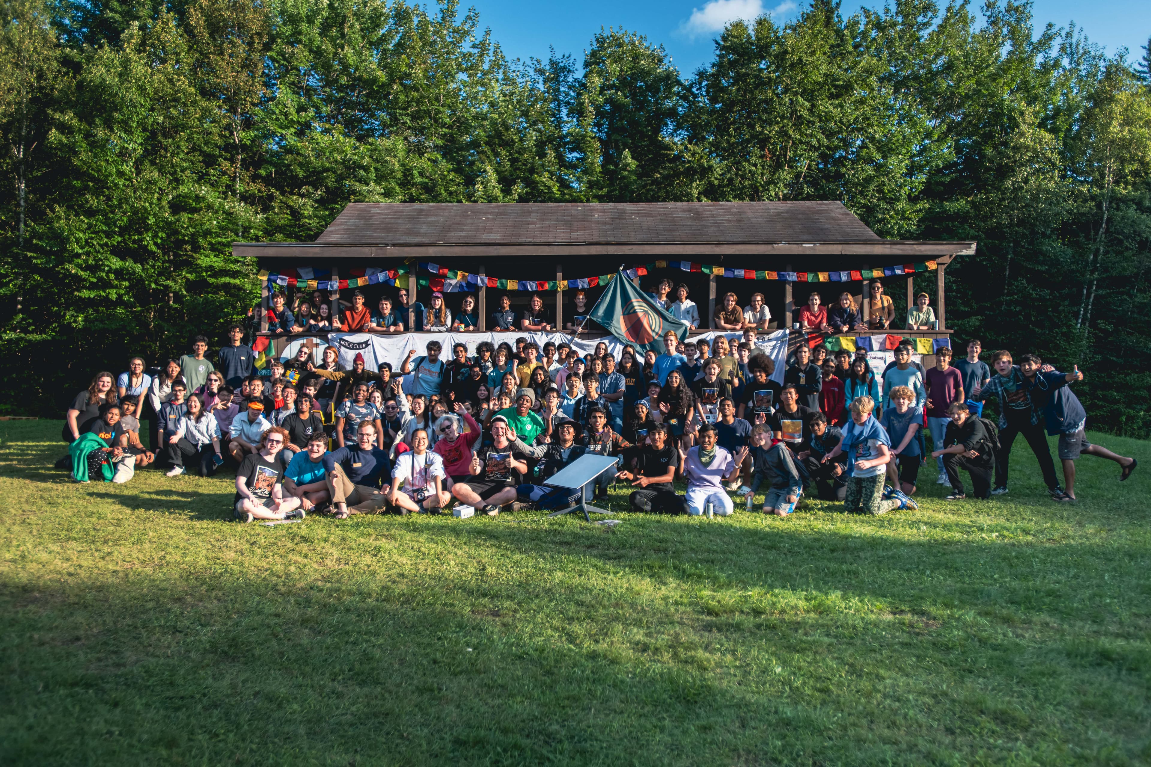 Each year, thousands of teenagers attend Hack Club events like this